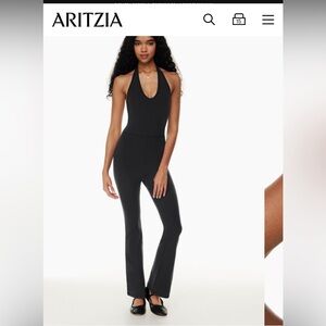 BNWT Aritzia Black Flare Jumpsuit